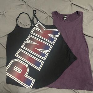 Black and Purple Tank Tops by VS